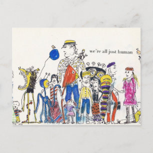 Postcard - We're All Just Human