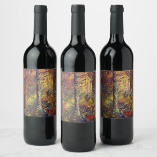 Postcard Wine Label