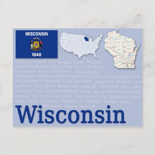 Postcard "Wisconsin"