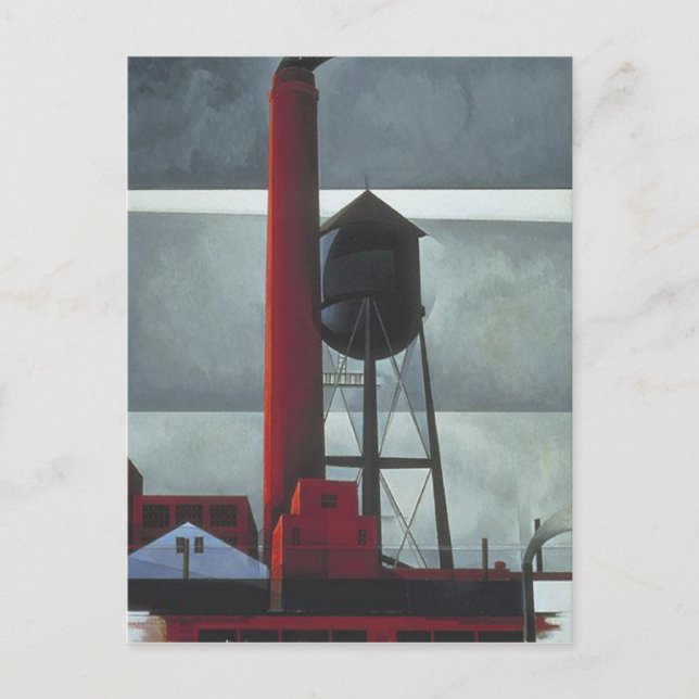 Postcard With Charles Demuth Painting (Front)