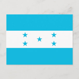 Postcard with Flag of Honduras