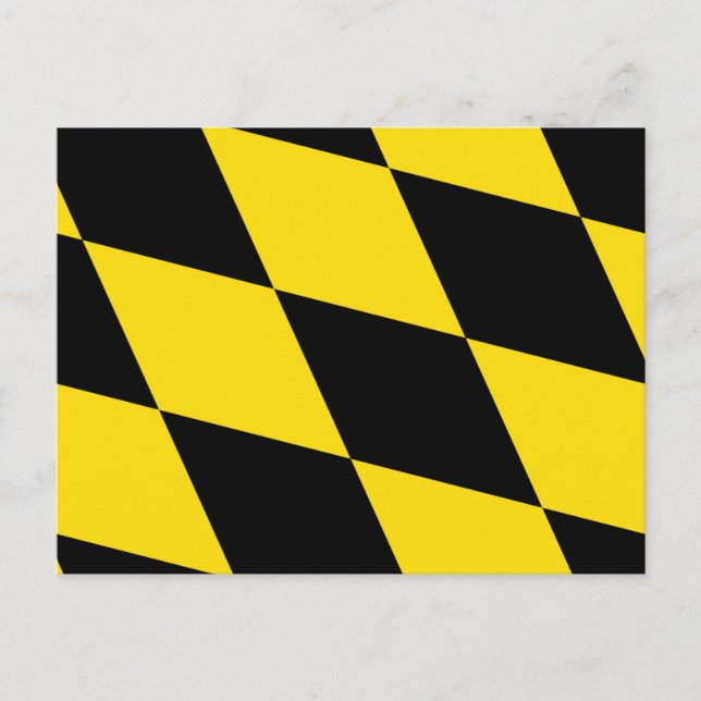 Postcard with Flag of Munich, Germany (Front)