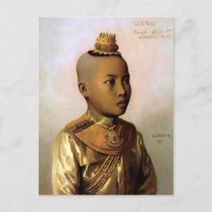 Postcard with Jean-Leon Gerome Painting
