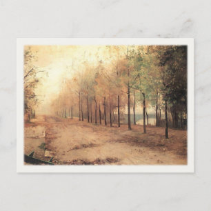 Postcard With Marie Bashkirtseff Painting