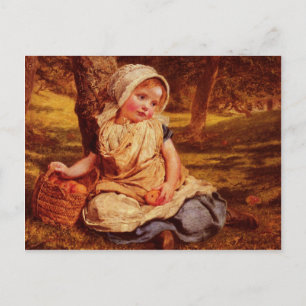 Postcard With Sophie Gengembre Anderson Painting