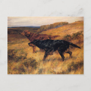 Postcard With Thomas Blinks Painting