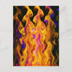 Postcard - Yearning Flame