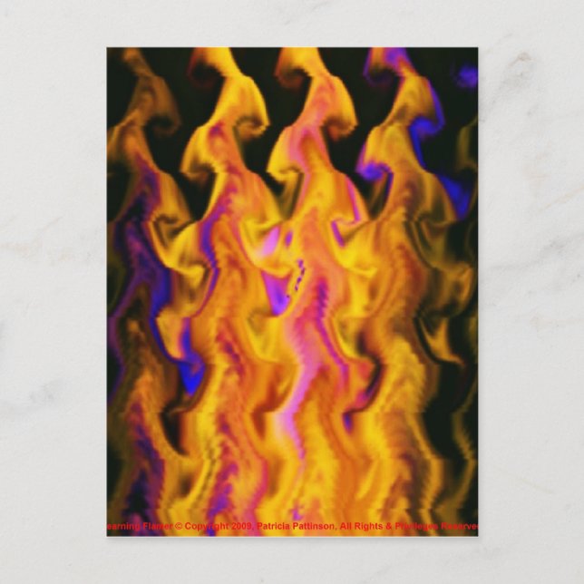 Postcard - Yearning Flame (Front)