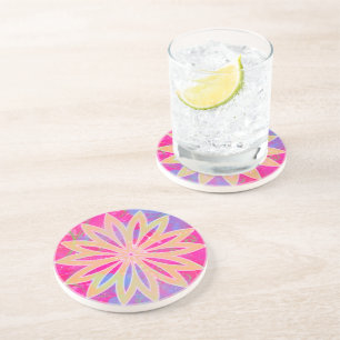 Postcards - Abstract005 Coaster