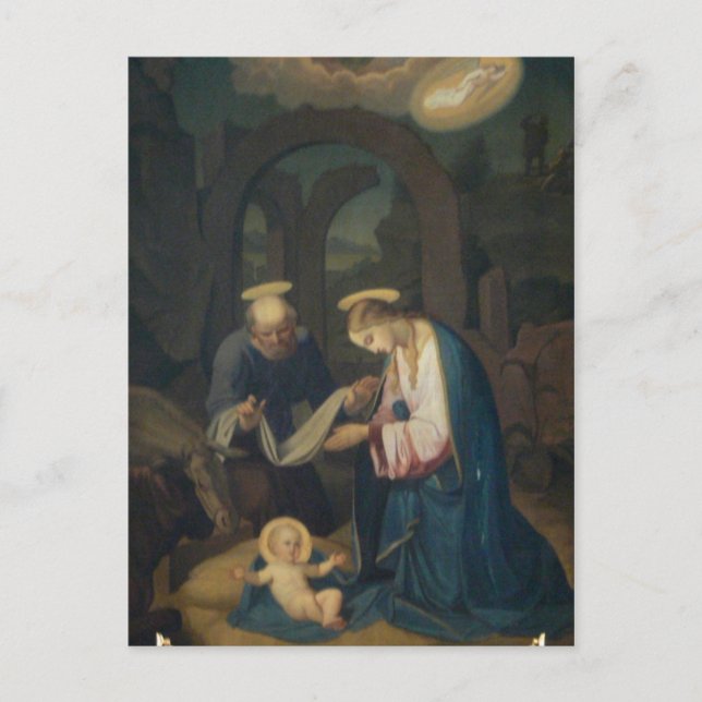 Postcards (Blank/Custom): Birth of Christ (Front)