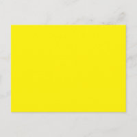 Postcards | Bright Yellow | Modern Minimalist