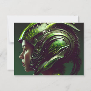Postcards Fille Futurisme