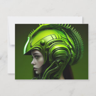 Postcards Fille Futurisme
