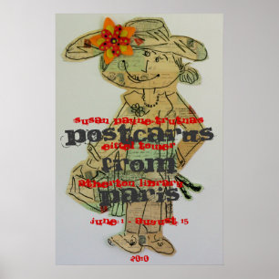 Postcards From Paris Poster