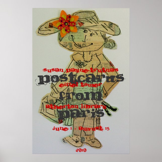 Postcards From Paris Poster (Front)