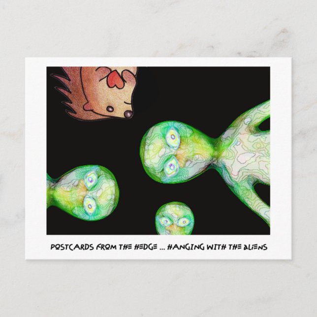 POSTCARDS FROM THE hEDGE! (Front)