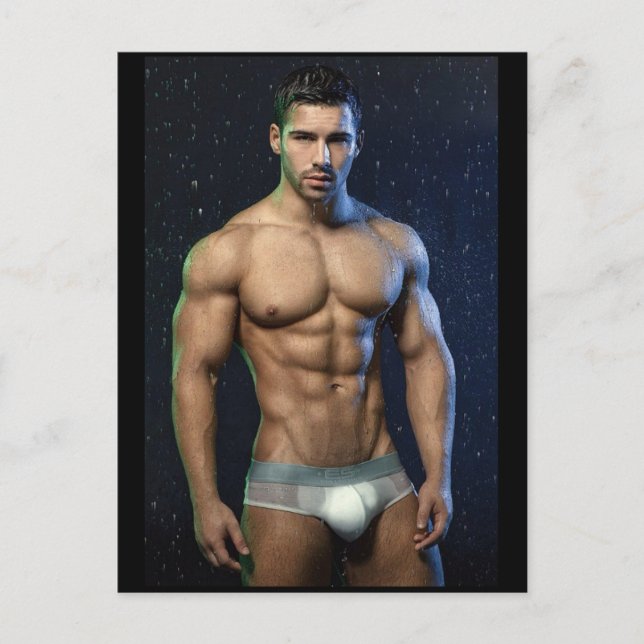 Postcards_Hottest_Hunks Postcard (Front)