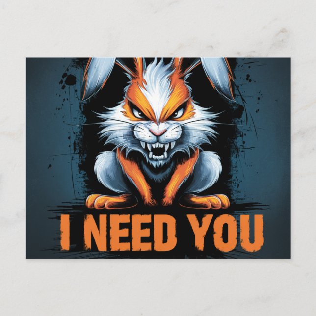Postcards I Need You 05 (Front)