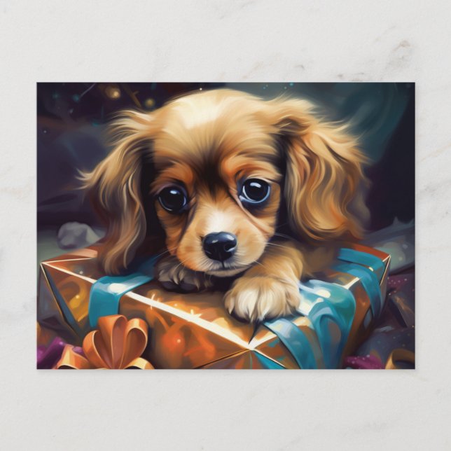 Postcards Puppy Christmas (Front)