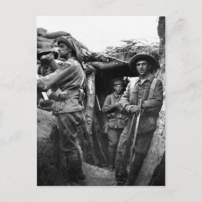 Postcards showing Diggers at Gallipoli (Front)