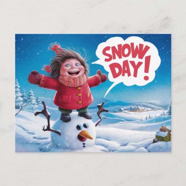 Postcards Snow Day 03 (Front)