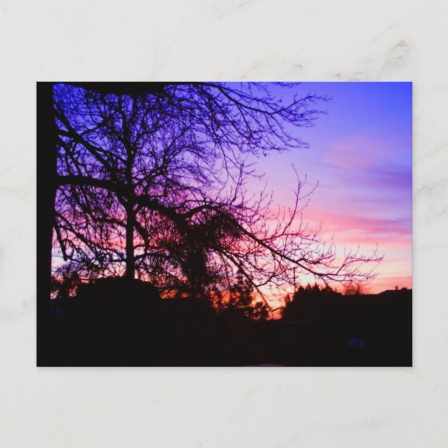 POSTCARDS - SUNSET ON RIVERTON (Front)