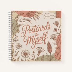 Postcards to Myself - Self Care Journal