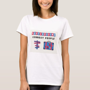 Postcrossing connect people T-Shirt