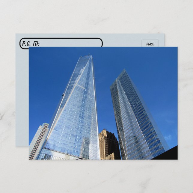 Postcrossing - New York Skyline Postcard (Front/Back)