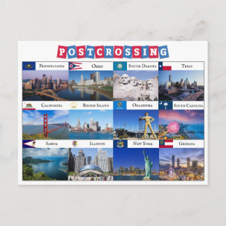 Postcrossing postcard