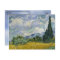 Postcrossing - Wheatfields with Cypresses Van Gogh