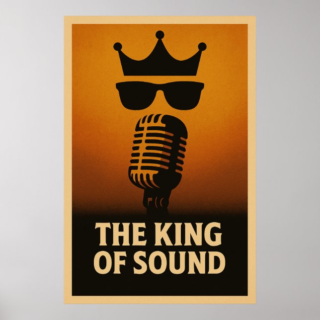 Poster 26, King of Sound, Vintage (Front)