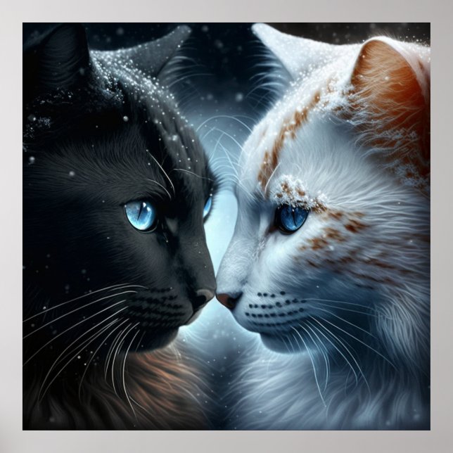 Poster 2 cat (Front)