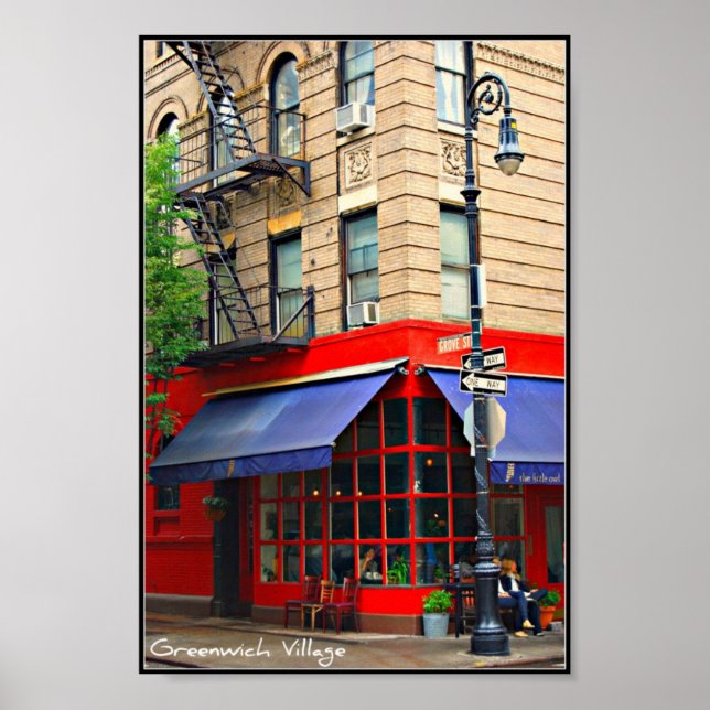 Poster 2 - Greenwich Village, NYC (Front)