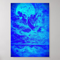 Poster 5x7 Ghost Ship in the Sky