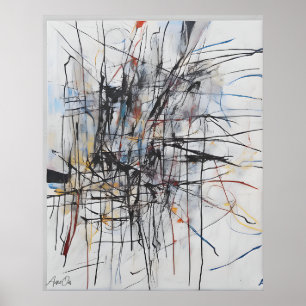 Poster Abstract Art AI Content