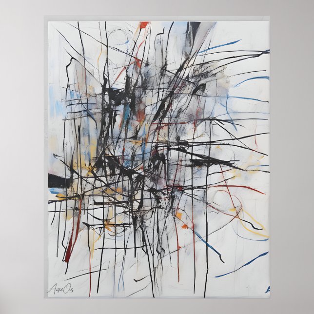 Poster | Abstract Art | AI Content  (Front)