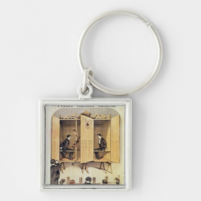 Poster advertising a psychic performance key ring (Front)