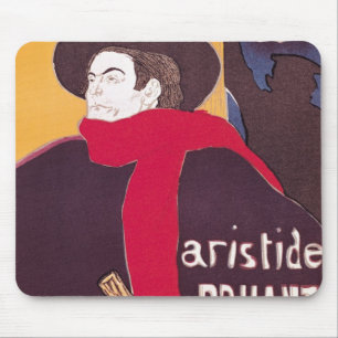 Poster advertising Aristide Bruant Mouse Pad