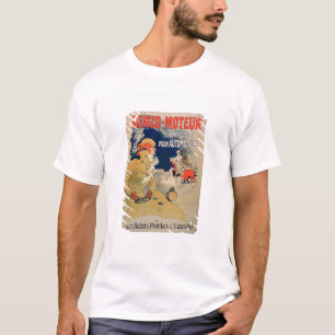 Poster advertising 'Benzo-Moteur' Motor Oil Especi T-Shirt