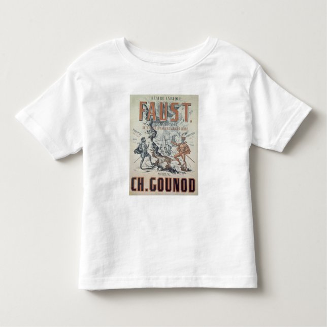 Poster advertising 'Faust' Toddler T-Shirt (Front)