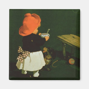 Poster advertising for 'Kathreiner's Malt Coffee' Magnet