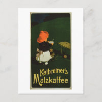 Poster advertising for 'Kathreiner's Malt Coffee'