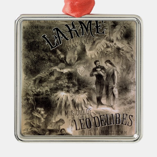 Poster advertising 'Lakme' Metal Tree Decoration (Front)