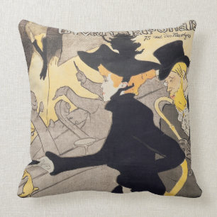 Poster advertising 'Le Divan Japonais', 1892 Cushion