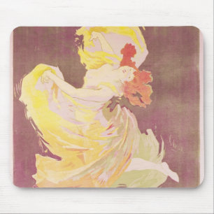 Poster advertising Loie Fuller Mouse Pad