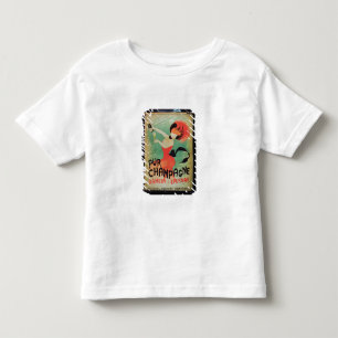 Poster advertising 'Pur Champagne', from Damery, E Toddler T-Shirt