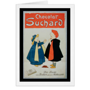 Poster advertising 'Suchard Chocolate' (colour lit