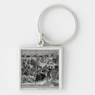 Poster advertising, 'The Barnum and Bailey Key Ring