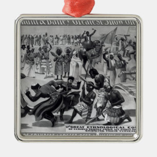 Poster advertising, 'The Barnum and Bailey Metal Tree Decoration
